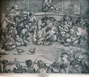 حفرة الديك ، c1840 ، 1917