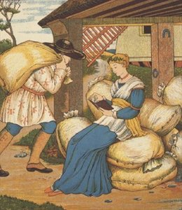 الأميرة القراءة من Rumpelstiltskin (لون ليثو)