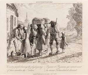 Bischoffshiem ، حوالي 1821 (حفر) بواسطة جورج روبرت لويس