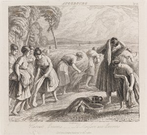 هارفست ، اوغسبورغ ، حوالي 1821 (حفر) بواسطة جورج روبرت لويس