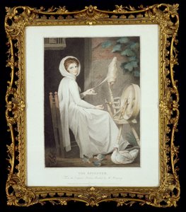 الدوار (نقش بواسطة توماس تشيزمان ، بعد ج. رومني ، نشره جون ويوشيا بويدل 1789) بواسطة جورج رومني