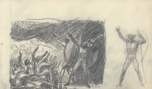 رسم كراسة الرسم بواسطة جورج رومني