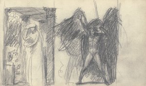 رسم كراسة الرسم بواسطة جورج رومني