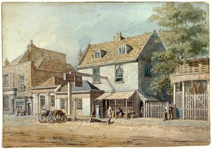 كاسل تافيرن ، طريق أولد كينت ، لندن ، c1830