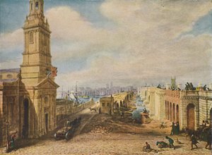 London Bridges Old and New ، 1831 ، 1920