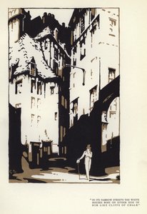 رسم توضيحي لـ Happy Hypocrite بواسطة Max Beerbohm (لون ليثو) بواسطة جورج شيرينغهام