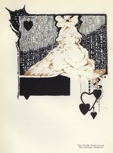 رسم توضيحي لـ Happy Hypocrite بواسطة Max Beerbohm (لون ليثو) بواسطة جورج شيرينغهام