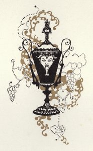 رسم توضيحي لـ Happy Hypocrite بواسطة Max Beerbohm (لون ليثو) بواسطة جورج شيرينغهام