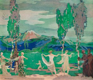 حقول الصورة الرمزية ، القرن 20th 1914-1915 بواسطة جورج شيرينغهام