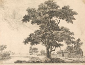 منظر طبيعي مع قلعة وندسور بواسطة جورج سيمون هاركورت