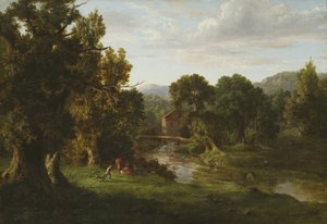 الطاحونة القديمة ، 1849 بواسطة جورج سنر. إنيس