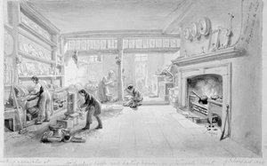 مطبخ السيد ساندرز كوفي آند بيت الأكل ، شارع نيوجيت ، 1828