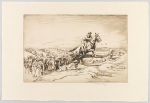 لانسر الثانية في إبهي الأول ديسمبر 1917. بواسطة جورج صوبر