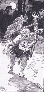 أثناء نومهم ، نزل الرجال الرهيبون ، من الأبطال الذين نشرهم جورج ألين وأونوين 1929 بواسطة جورج صوبر