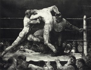 أيل في شاركي ، 1947 بواسطة جورج ويسلي بيلوز