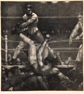 ديمبسي عبر الحبال ، 1923-1924 بواسطة جورج ويسلي بيلوز