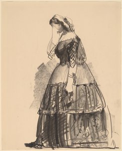 سيدة عام 1860 - الممثلة ، 1922. بواسطة جورج ويسلي بيلوز