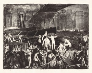 سبلينتر بيتش ، 1916. بواسطة جورج ويسلي بيلوز