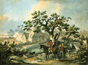 تصوير الحجل ، محفورا من قبل توماس رولاندسون (1756-1827) ، حانة. بقلم ج. هاريس ، 1789 (النقش الملون) (انظر أيضًا 125724 ، 125726-27) بواسطة جورج بعد مورلاند