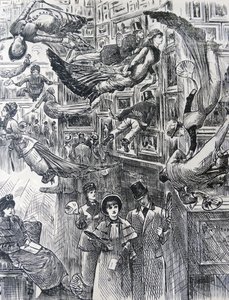 براعة EDISON كما يراها جورج دو مورييه. بواسطة جورج دو مورير