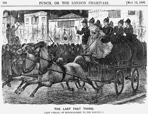 "The Last Fast Thing" ، ١٨٦٦ بواسطة جورج دو مورير