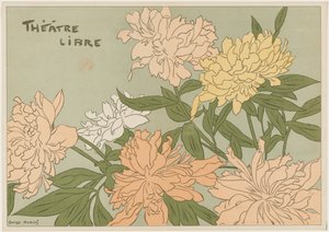 برنامج Myrane و Les Chapons لمسرح ليبر 1889.