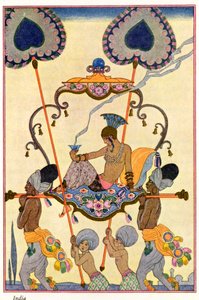 الهند، من حانة "فن العطور". 1912 (طباعة بوشوير) بواسطة جورج حلاق