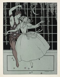 "لو سبكتر دو لا روز". أخذت الصورة اسمها من باليه Ballets Russes استنادًا إلى قصيدة كتبها Théophile Gautier. الراقصون في العرض الأصلي هم فاسلاف نيجينسكي في دور الورد وتمارا كارسافينا في دور الفتاة ، ويمكن رؤيتهم وهم يرقصون بواسطة جورج حلاق