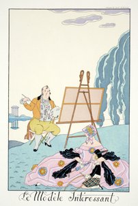 النموذج المثير للاهتمام ، من "Falbalas & Fanfreluches ، تقويم أوضاع الحاضر والماضي والمستقبل" بواسطة جورج حلاق