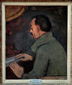 صورة لموريس أوتريلو (1883-1955) ، رسام فرنسي. رسم جورج كارس (1882-1955) ، القرن العشرين. زيت على قماش. قاتمة: 0.56 × 0.47 م. ليون. متحف الفنون الجميلة. حذر! قد يخضع استخدام هذا العمل لطلب إذن من جهة خارجية أو إضافة بواسطة جورج كارس
