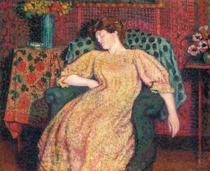 نائماً ، أو La Sieste ، c.1906 بواسطة جورج ليمن