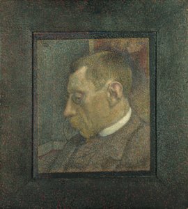 صورة لإميل فيرهارين 1855-1918 ، 1900. بواسطة جورج ليمن