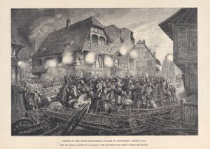 المسؤول عن التاسع Cuirassiers ، قرية مورسبرون ، 6 أغسطس 1870 ، 1874-1900. بواسطة جورج ماسياس