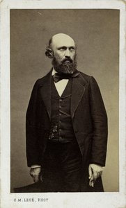 صورة لعازف البيانو والملحن لويس لاكومب 1818-1884. بواسطة جورج ماثورين ليجيه