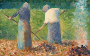Haymakers في Montfermeil ، ج. 1882. بواسطة جورج بيير سورات
