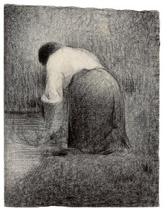 راكع امرأة راكع امرأة ، ج 1881 بواسطة جورج بيير سورات