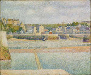 Port-en-Bessin: المرفأ الخارجي (انخفاض المد) بواسطة جورج بيير سورات