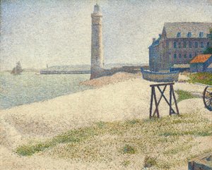 المنارة في هونفلور ، 1886 بواسطة جورج سورات