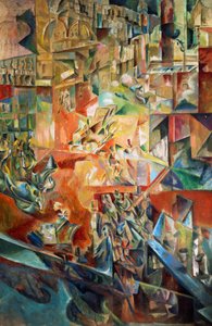 Metropolis, by Georges Yakoulov (1884-1928). Russia, 20th century. بواسطة جورج ياكولوف