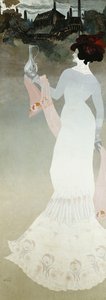 فن الزجاج. Le Verrerie ، أو L&39;Art due Verre ، حوالي 1900 (زيت على قماش) بواسطة جورج دي فيور