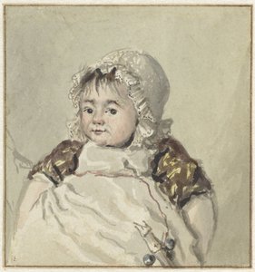 Portret van Cornelia Johanna van Os بواسطة جورجيوس جاكوبوس يوهانس فان أوس