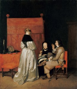 المحادثة الباسلة الوصية الأبوية ، حوالي 1654.