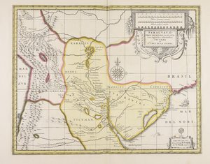باراغواي Prov. المتاخمة لبلدان ريو دي لا بلاتا وتوكومان S.ta Cruz de la Sierra بواسطة جيرارد فالك