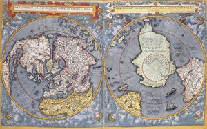 القطب الشمالي والجنوبي ، 1593