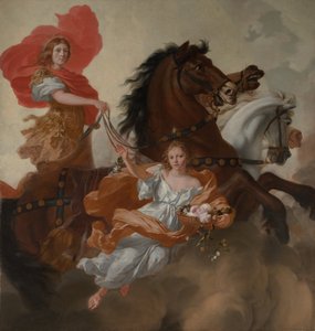 أبولو وأورورا ، 1671. بواسطة جيرارد دي لايرس
