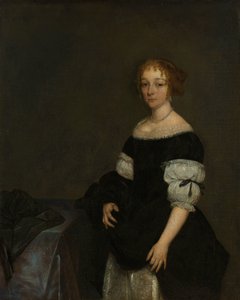 أليتا بانكراس (1649-1707) زوجة فرانسوا دي فيك بواسطة جيرارد تير بورش (الثاني)