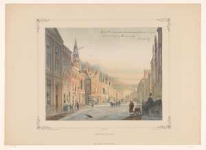 منظر لبريسترات في ليدن Bredestraat (العنوان على الكائن)