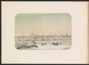 الترفيه على الجليد في ماس في روتردام ، شوهد من كاتيندريخت ، 1855 شوهدت مدينة كاتندريخت (العنوان على الجسم) الترفيه على الجليد في ماس في روتردام في فبراير 1855 ، مع تعليق (عنوان السلسلة على الكائن) بواسطة جيراردوس يوهانس بوس