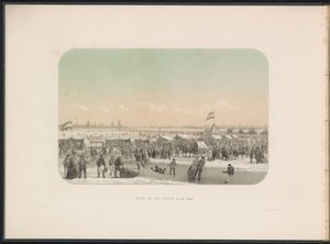الترفيه على الجليد في ماس في روتردام ، من المعقل ، 1855 منظر للمعقل في ماس (العنوان على الكائن) الترفيه على الجليد في ماس في روتردام في فبراير 1855 ، مع تعليق (عنوان السلسلة على الكائن)