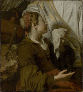 هاجر يبكين ، ج .1643 بواسطة جيربراند فان دن إيكهوت